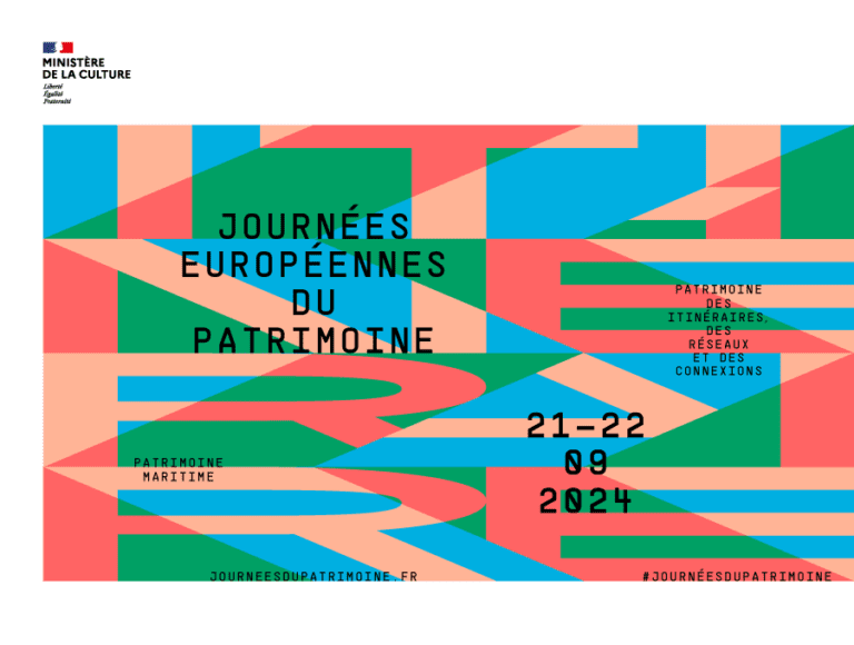 Affiche journées du patrimoine 2024
