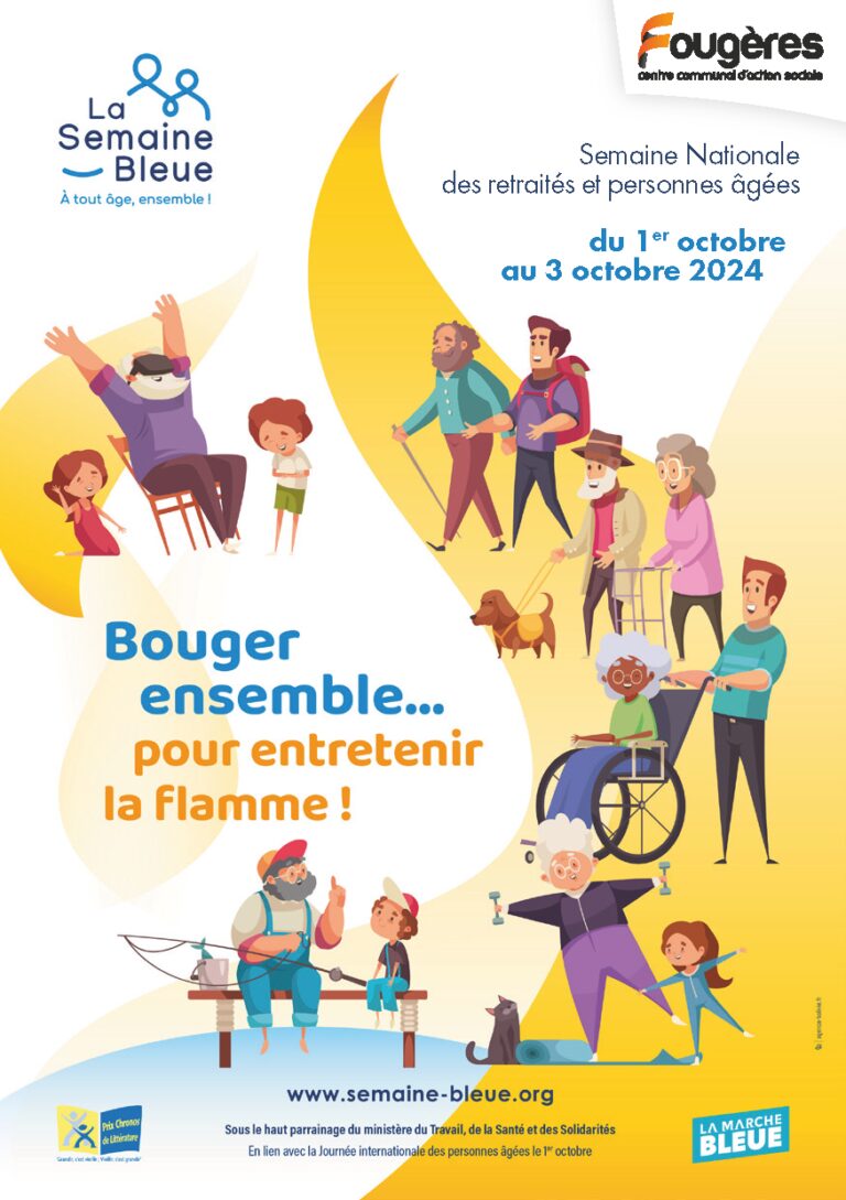 affiche semaine bleu 2024