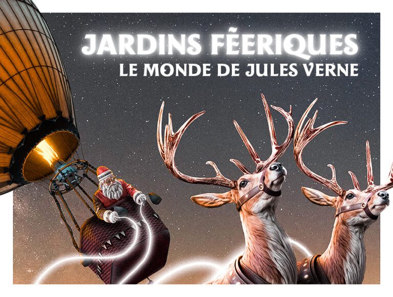 affiche jardins féeriques Fougères 2024
