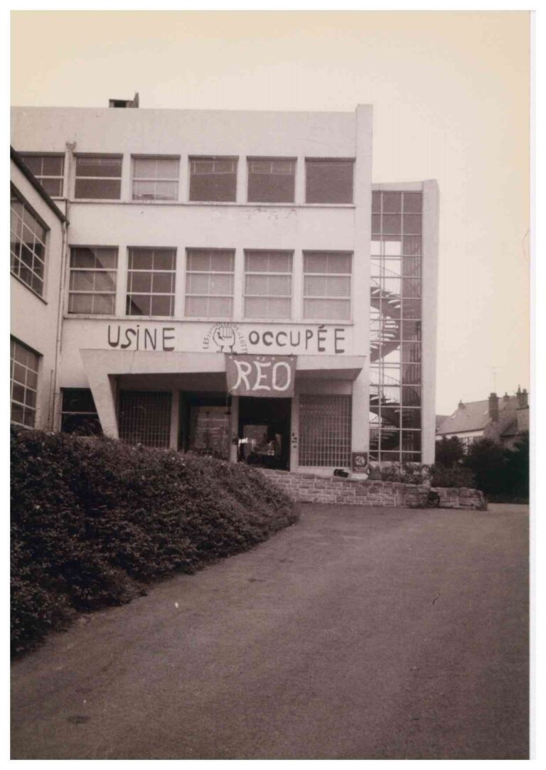 l’usine Réhault occupée, 1976