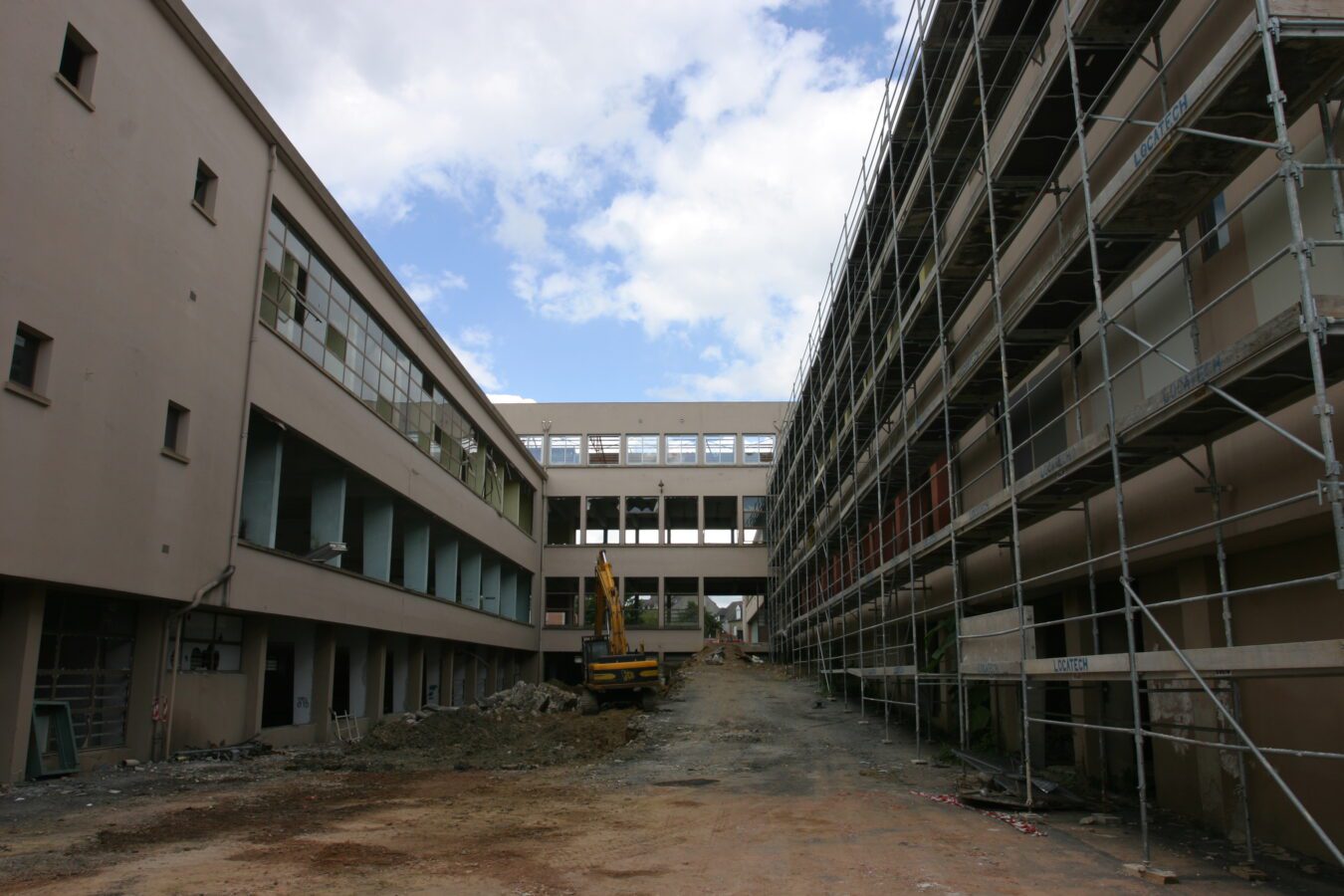Travaux de réhabilitation de l’ex-usine Réhault, 2006
