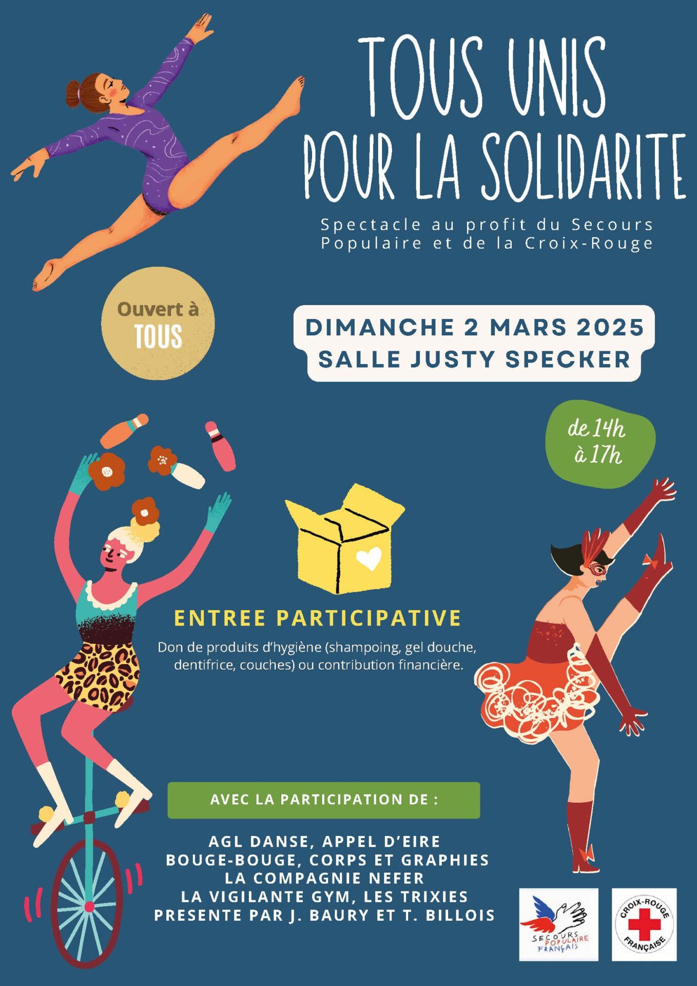 Tous unis pour la solidarité - spectacle