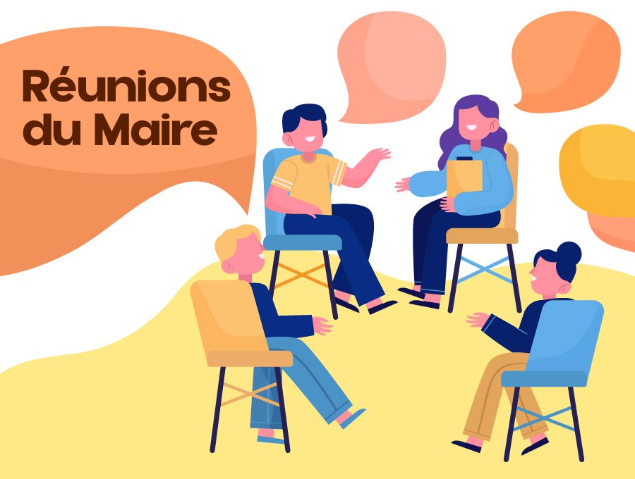 Réunions du maire