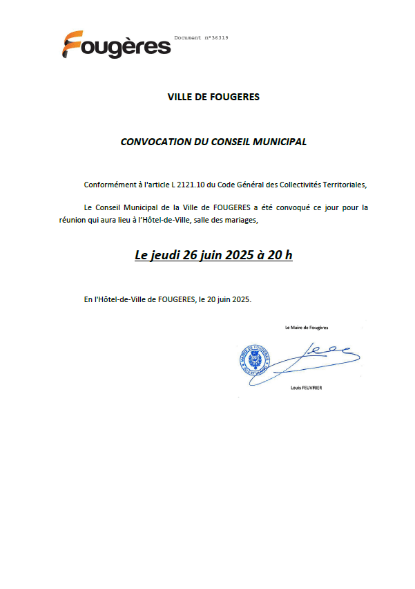 convocation 26.06.25