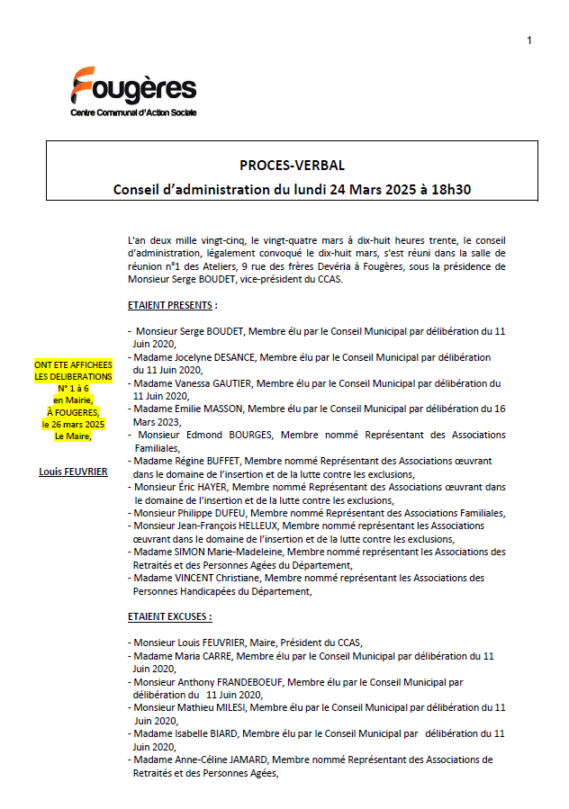 pv de la séance du 24.03.2025