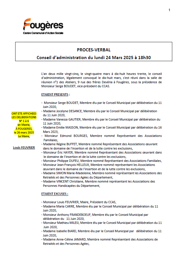 pv de la seance du 24.03.2025