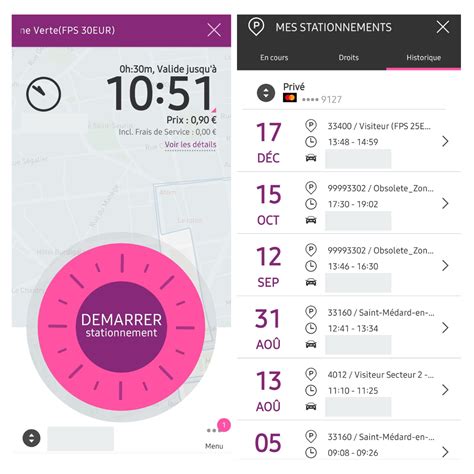application mobile easypark